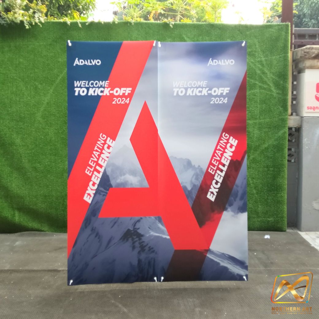 X STAND เอ๊กซ์สแตน รุ่นฐานน้ำ ขนาด 60X160 ซม. ถอดประกอบได้ มั่นคง ไม่ล้ม