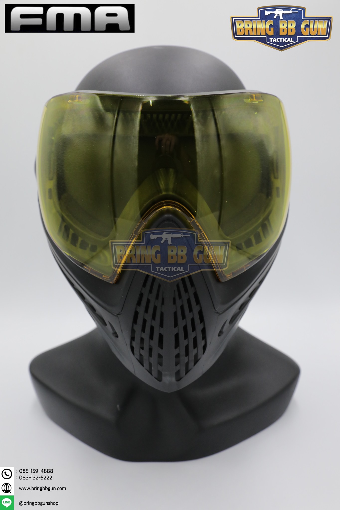 เลนส์หน้ากาก F1 ยี่ห้อ FMA รุ่น เลนส์1ชั้น