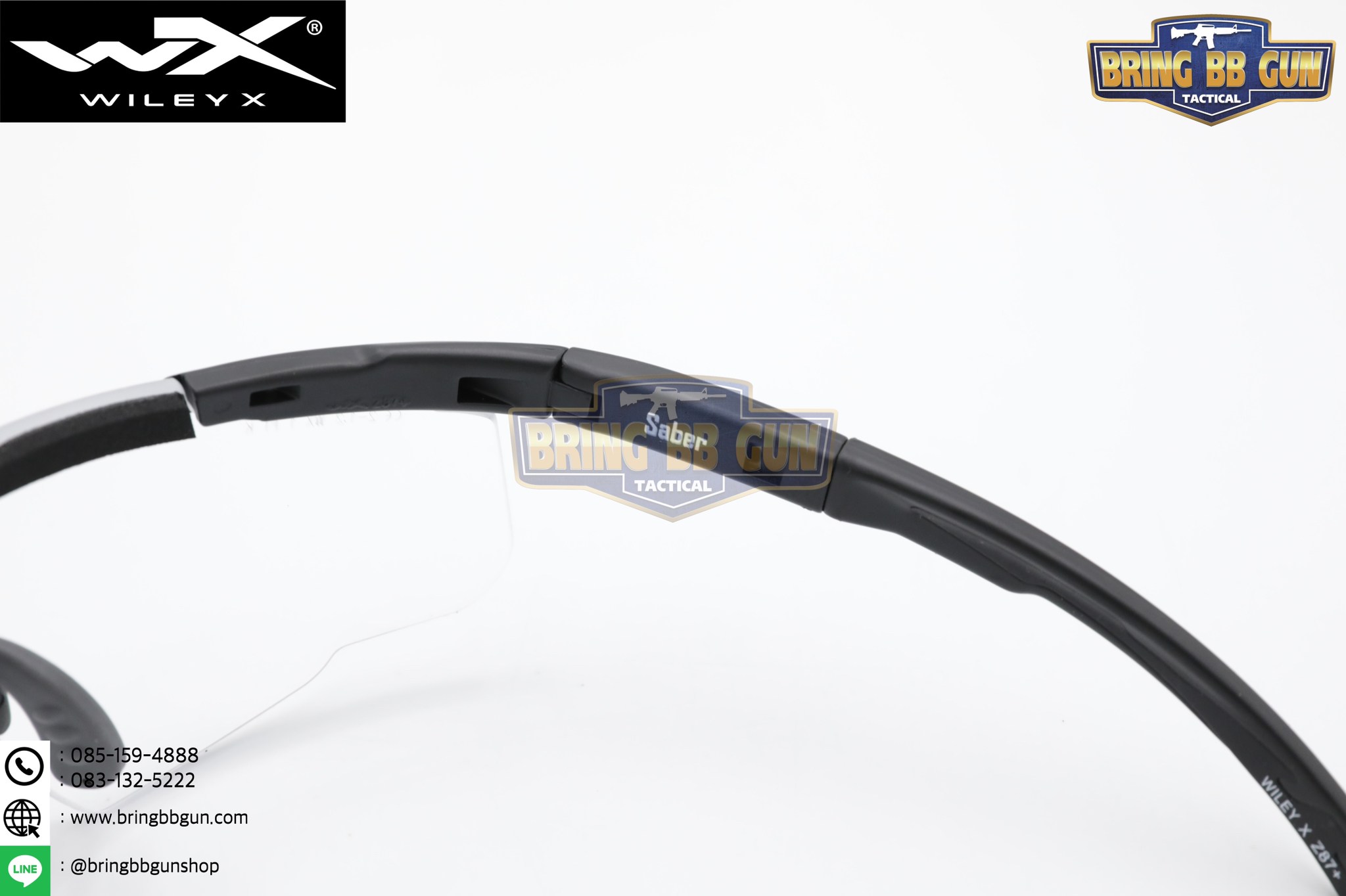 แว่นตากันแดด (แว่นตากันสะเก็ต) ยี่ห้อ WileyX รุ่น Saber Advanced 1Lens (WileyX Saber Advanced)