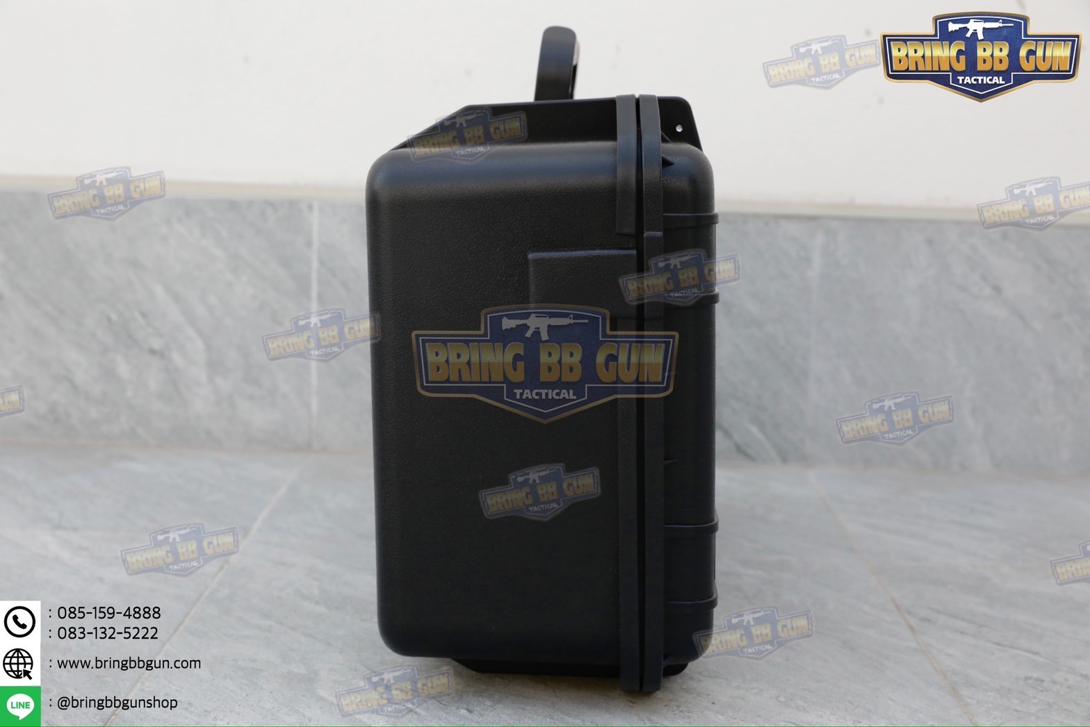 เคสกันกระแทรก B8422 (กล่องปืนสั้น B8422) (กล่องกันกระแทก) (เคสกันกระแทก) (เคสปืนสั้น) (Lockable Pistol Case) (Light Weight Case)