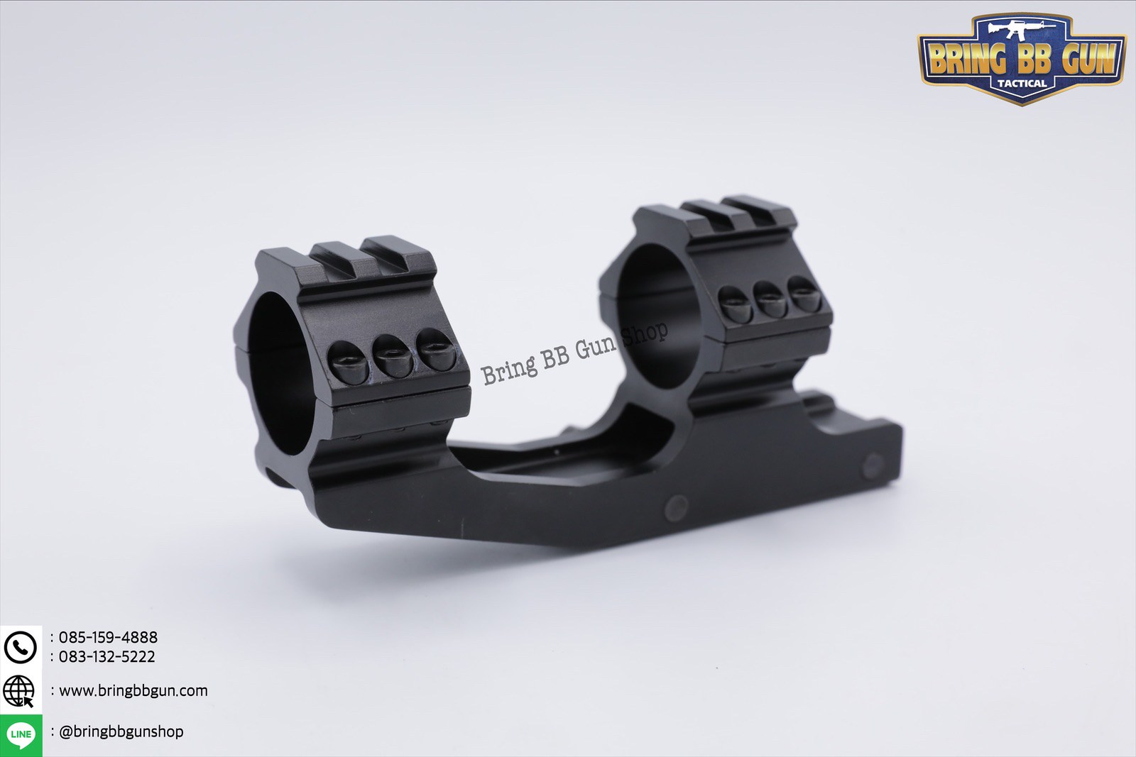 ขาจับกล้อง ราง20mm. ขนาดวง 25 และ 30mm (รุ่นB3)