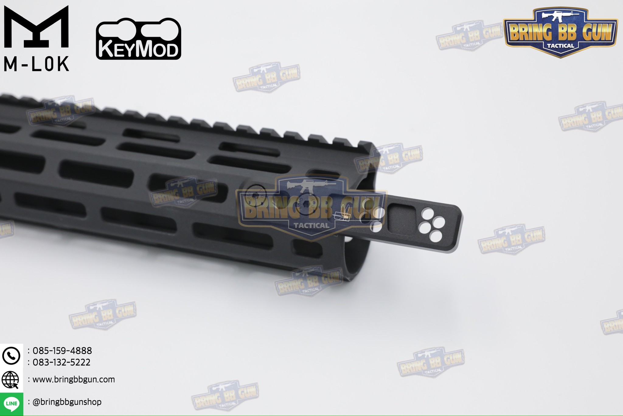 ขาจับไฟฉาย Thorntail 2 Inline Light Mount (Adapterจับไฟฉาย) (Thorntail 2 M-Lok&Keymod Inline Light Mount) (Offset Light)