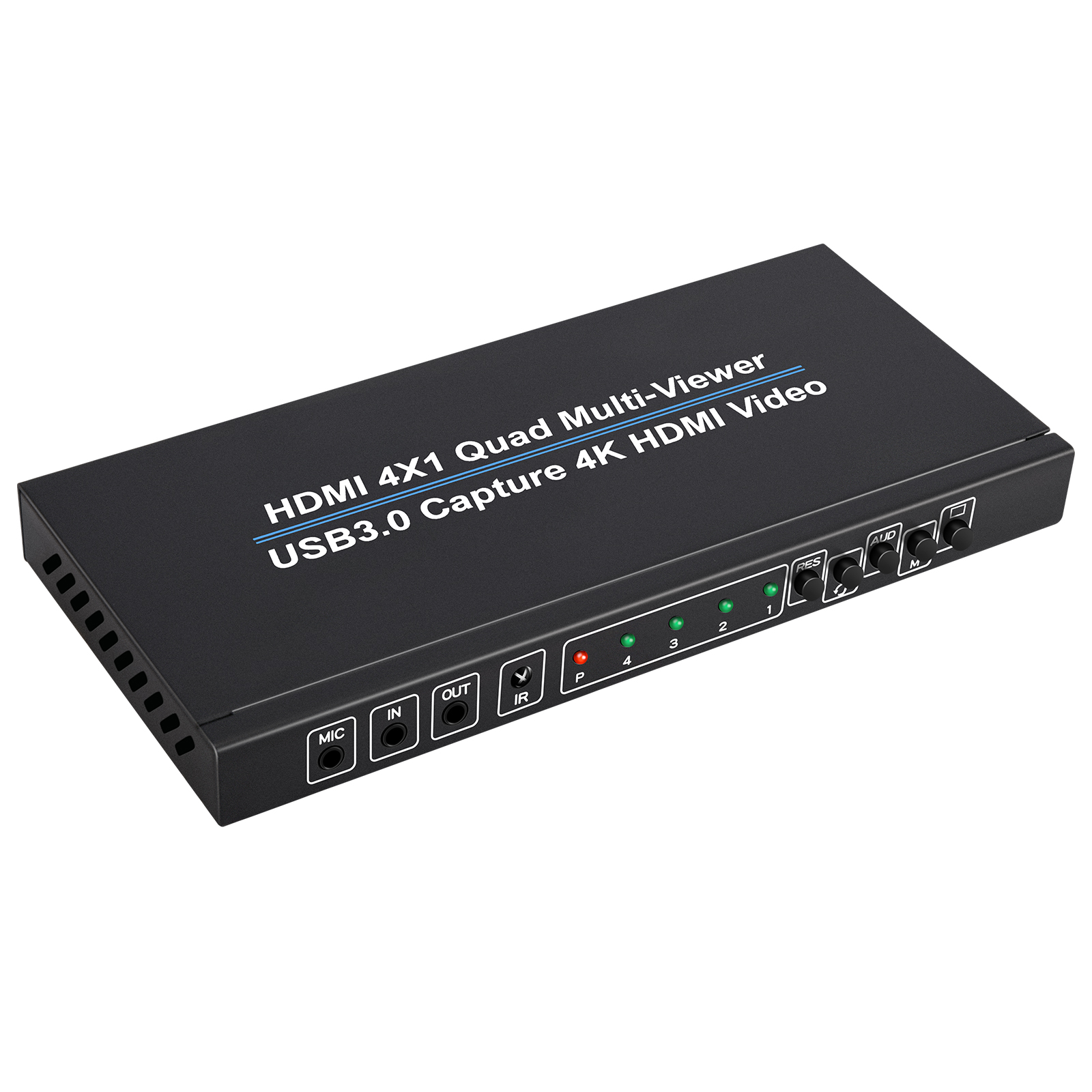 TECVAGON TVG-941S HDMI 4 อินพุต 1 เอาท์พุต มัลติวิว มีแคปเจอร์การ์ดในตัว