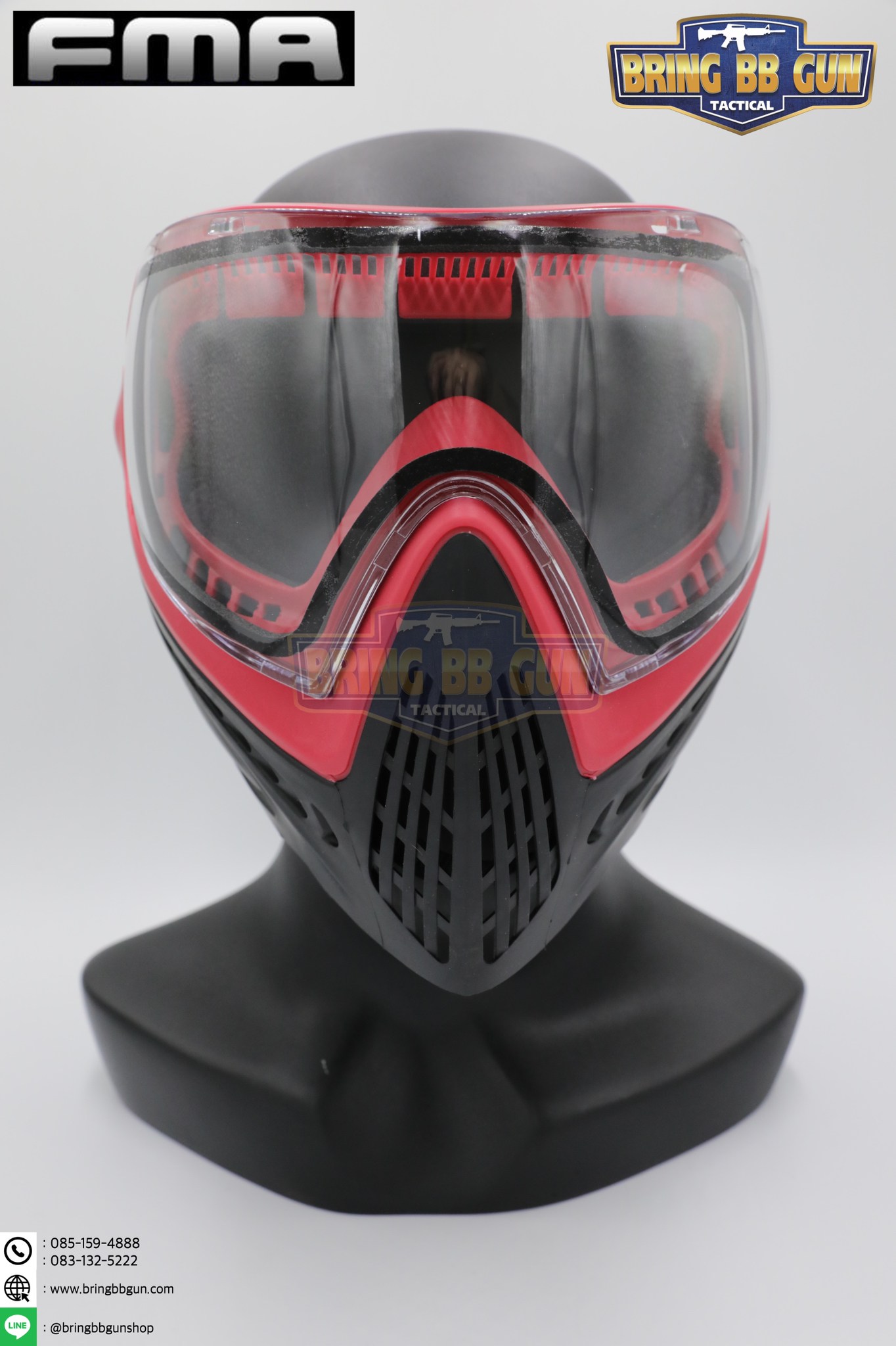 หน้ากาก F1 ยี่ห้อ FMA รุ่น เลนส์2ชั้น