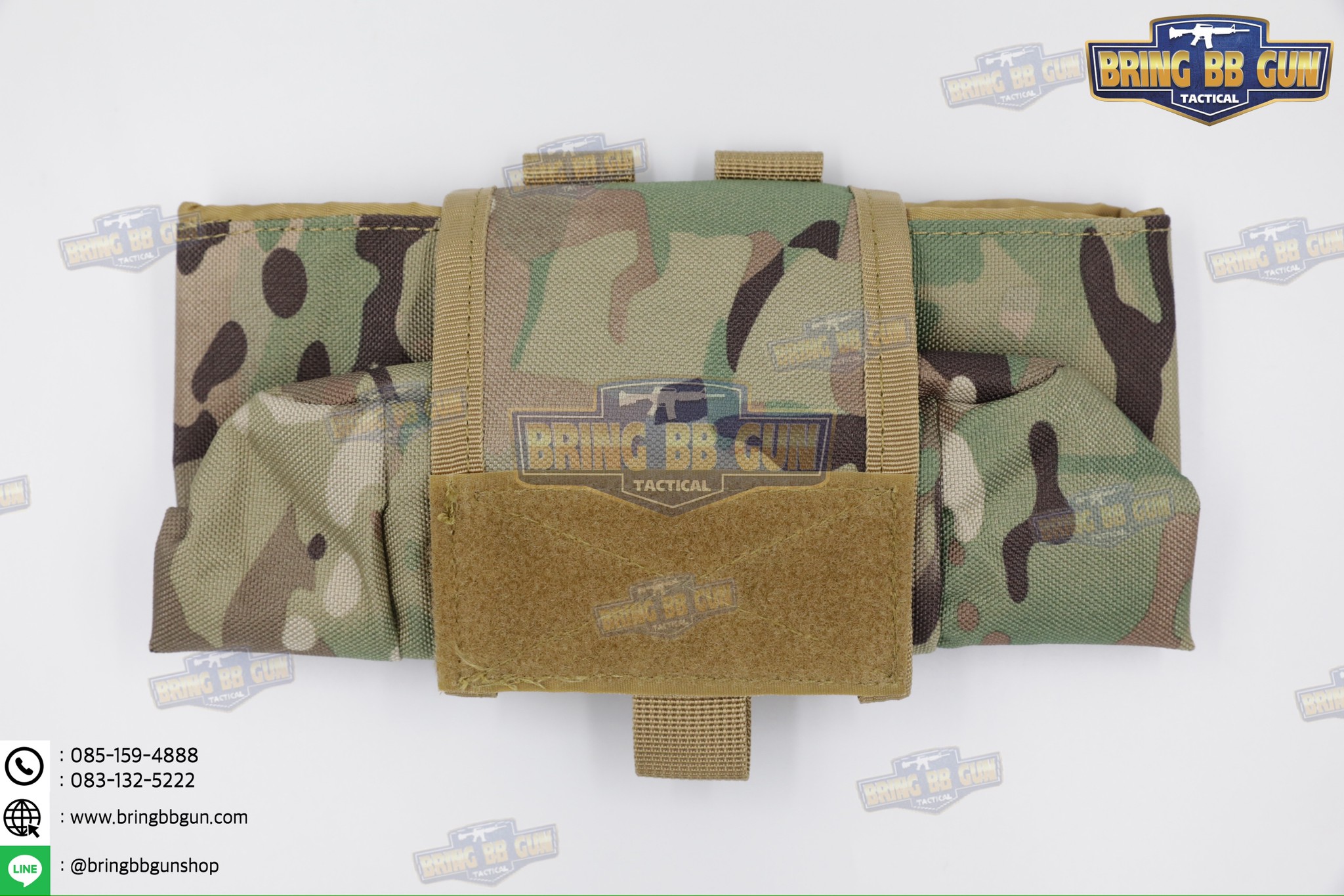 ถุงทิ้งแม็กกาซีนแบบพับได้ B01 (ถุงเก็บอุปกรณ์) (Tactical Storage Bag) (Folding Magazine Recycling Bags) (Drop Pouch) (Dump Pouch)