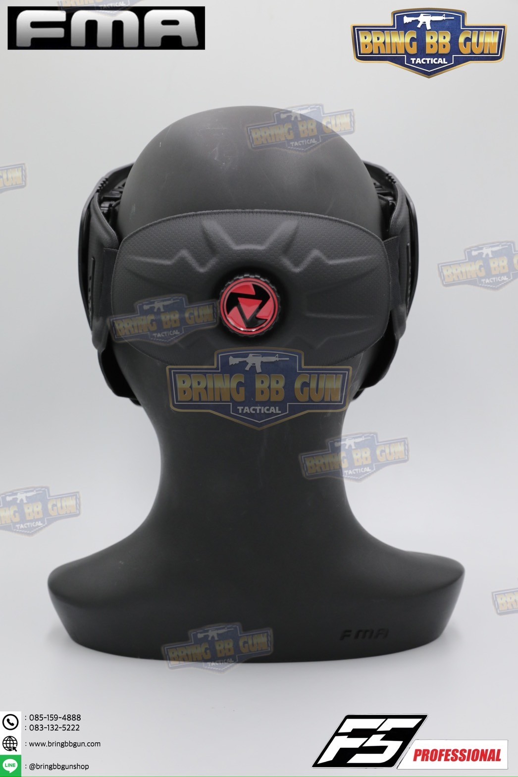 หน้ากาก F5 ยี่ห้อ FMA (FMA F5 STORM GOGGLE MASK) (F5 Professional) (Storm Goggle Mask)