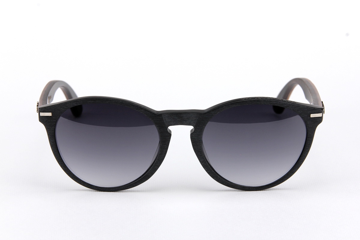 แว่นกันแดดขาไม้ Weekend Duet Collection Seoul Matte Black (Dark)