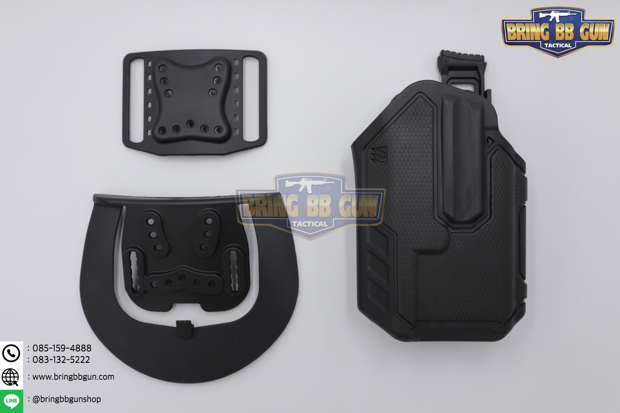 ซองปืนพกนอกปลดนิ้วโป้ง Black Hawk รุ่น Omnivore (Omnivore Multifit Holsters) (ซองปืน+ไฟฉาย)