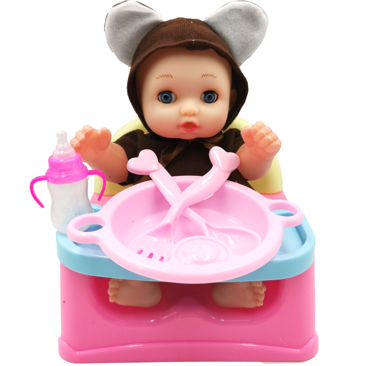 เซตเบบี๋อิ่มสุขคละแบบ ของเล่นจำลอง ของเล่นเด็กสุดน่ารัก T001-CE124843B0 - 6267993423740