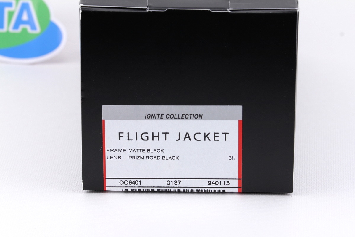 Oakley Flight Jacket Matte Black/Prizm Road Black SKU#OO9401-13