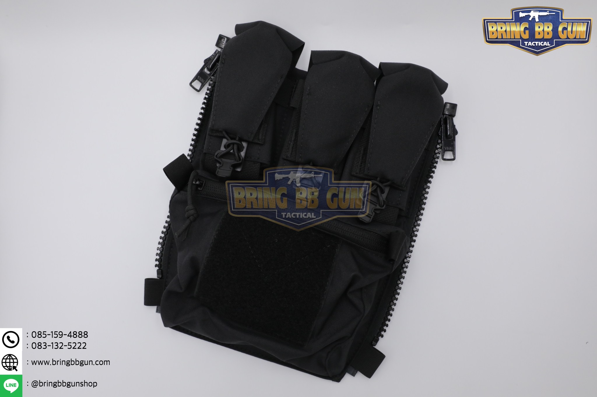 กระเป๋าติดเวส รุ่น V5 PC Back Panel (V5 PC Back Panel Tactical Supplement)