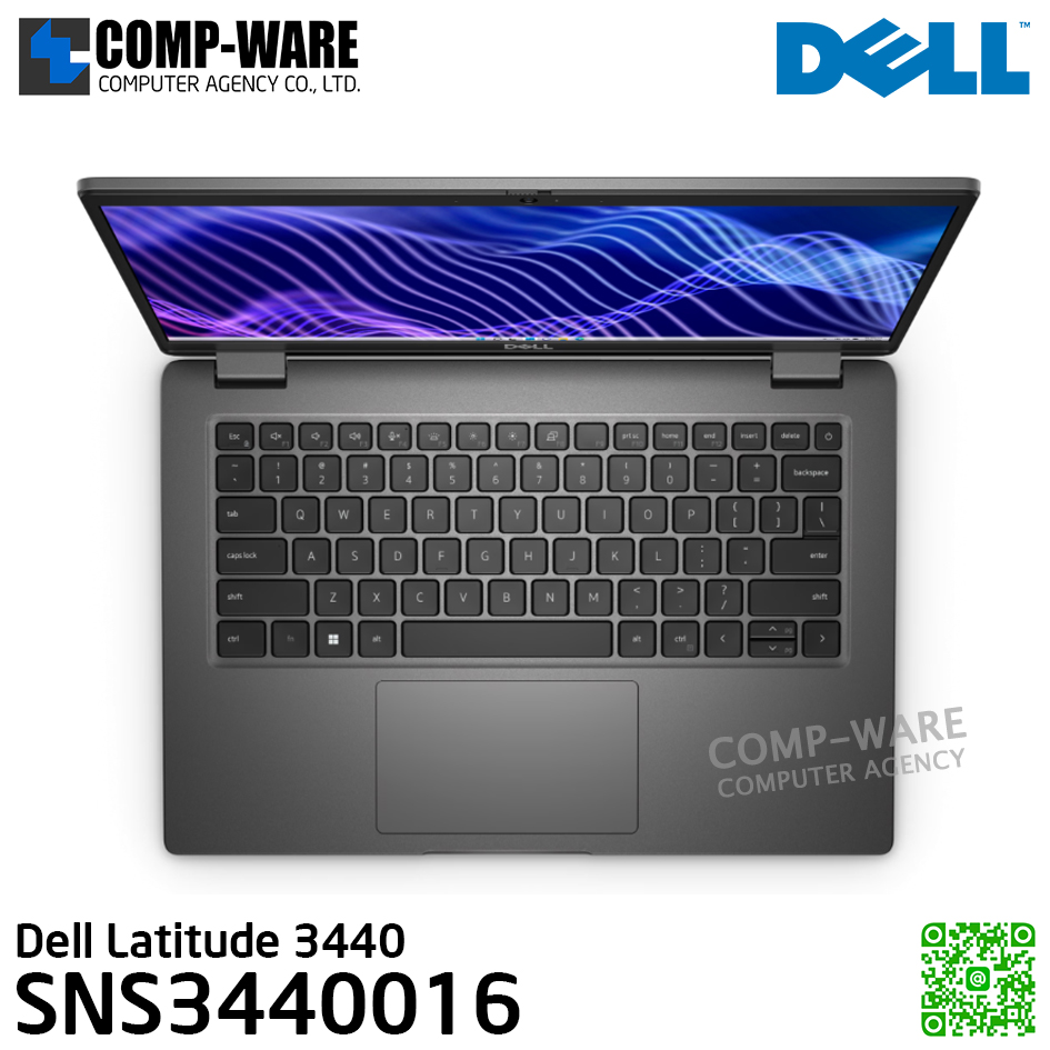 Dell Latitude 3440 (SNS3440016) - Intel Core i5-1335U / 8GB (1x8GB) DDR4 / 512GB SSD M.2 / Intel® Iris® Xe / 14", FHD 1920x1080, 60Hz / Windows 11 Pro / 3Yr Pro Support