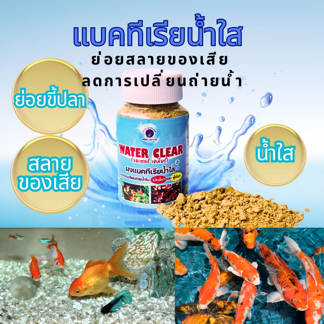 ผงปรับสภาพน้ำใส