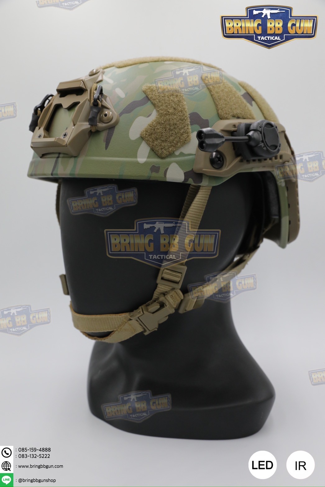 ไฟฉายติดหมวก Switch MPLS (Military Helmet Light System) (ไฟฉายติดหมวกทรง Princeton Tec)