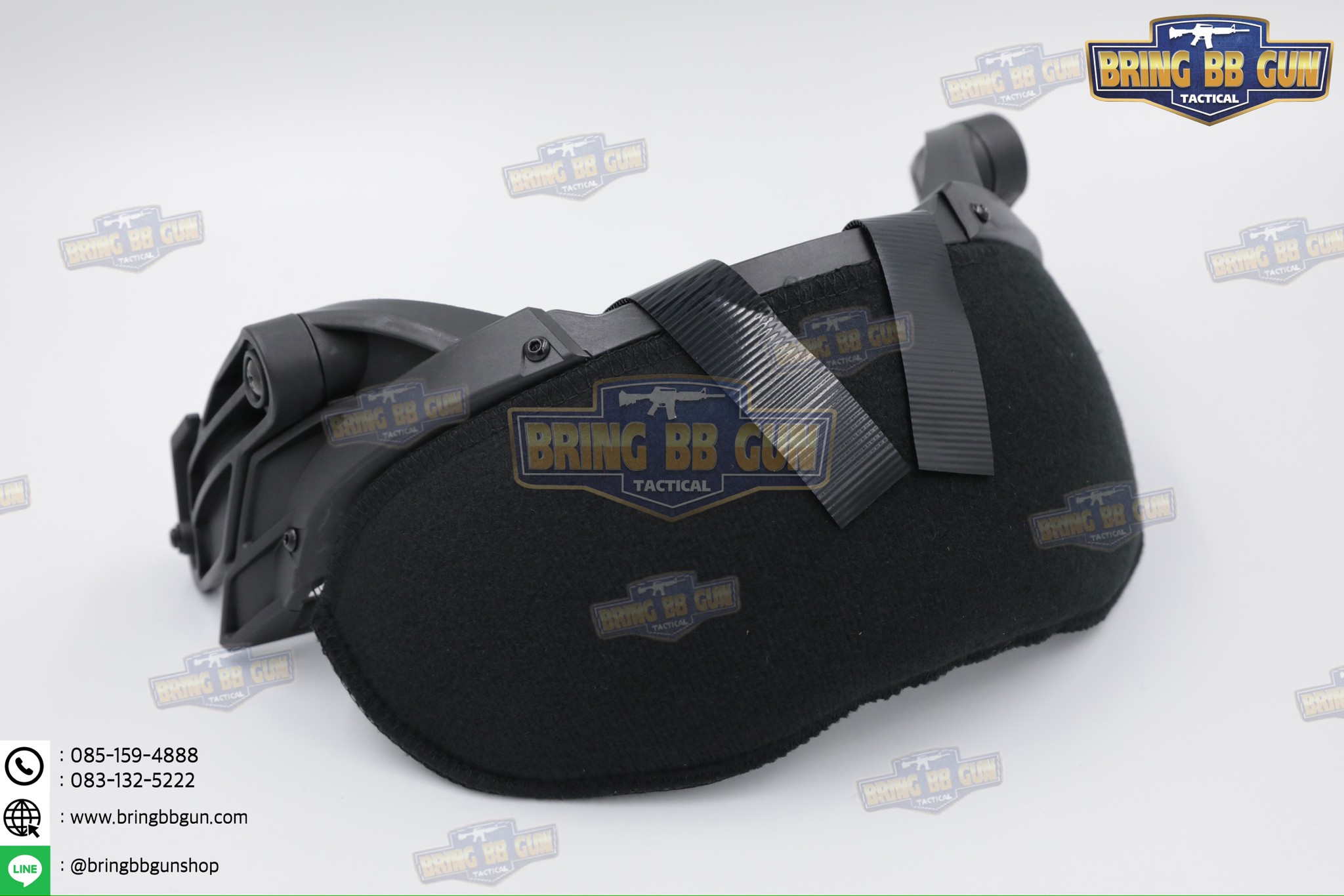 ชิวหน้าหมวก Fast (กระบังลม)สำหรับหมวกกันน็อคยุทธวิธีแบบปรับได้ (Visor - FAST) (FAST Helmet Visor) (Flip Goggles for Tactical Helmet)