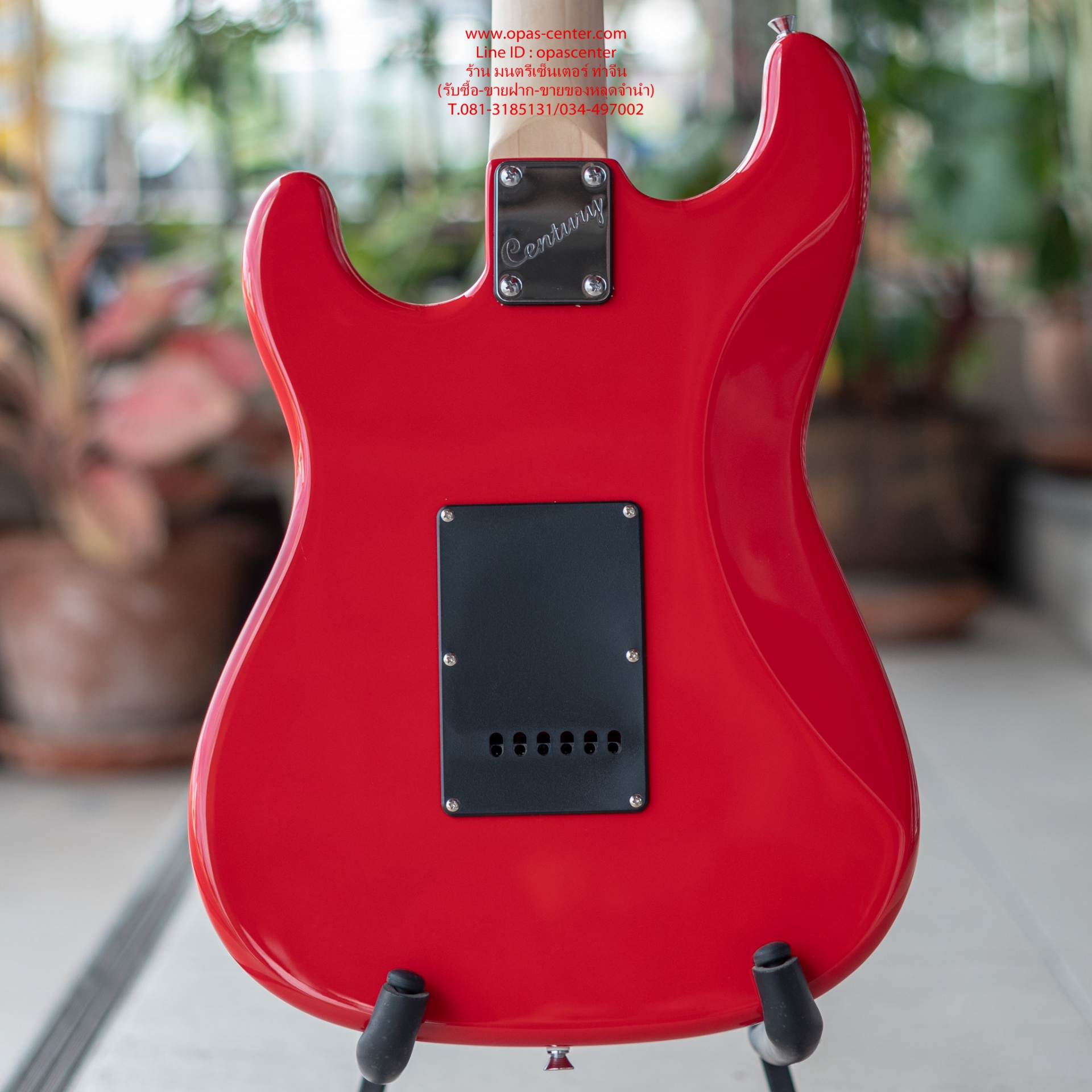 กีต้าร์ไฟฟ้า Century 3 แทค CE-38 ของใหม่ สีแดง เสียงดี งานสวย