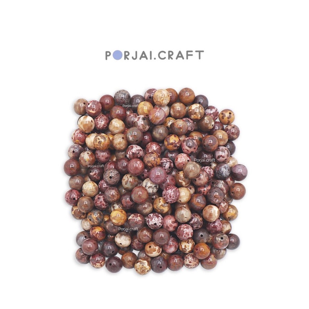 Tiger Jasper Beads ลูกปัดไทเกอร์แจสเปอร์