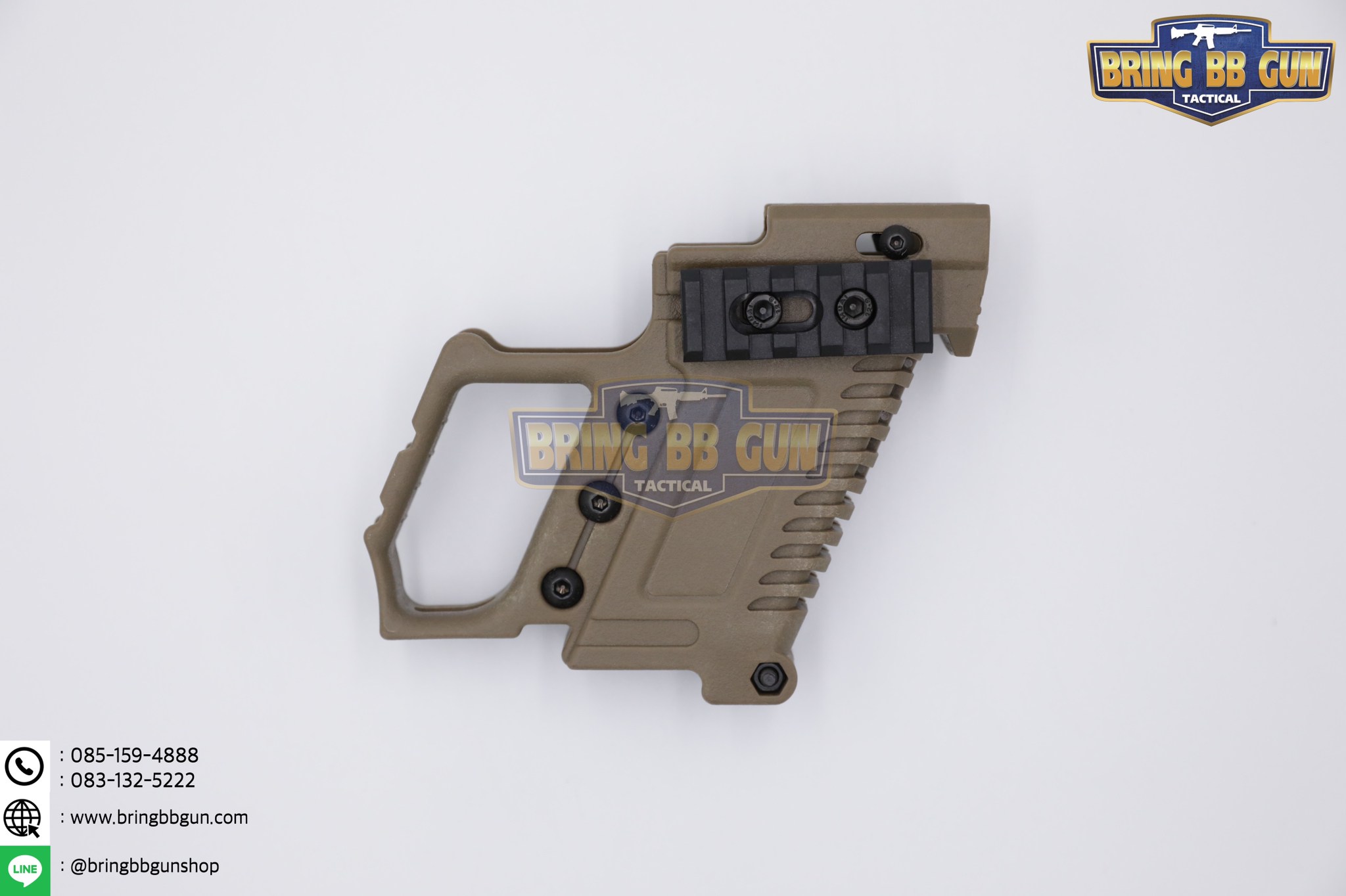 กริ๊ปมือหน้าปืน Glock ทรง Kriss