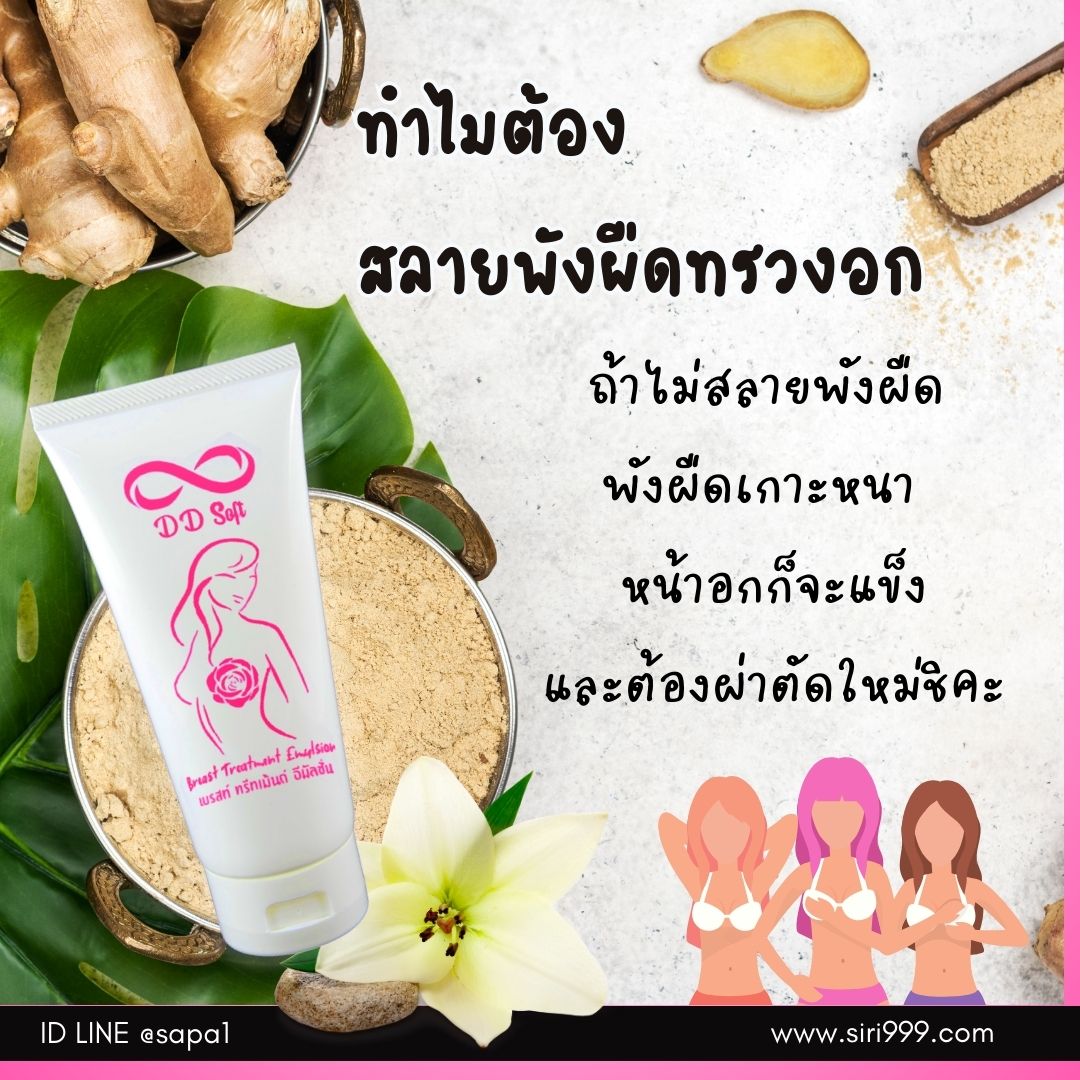 อิมัลชั่นสลายพังผืดทรวงอกซิลิโคน