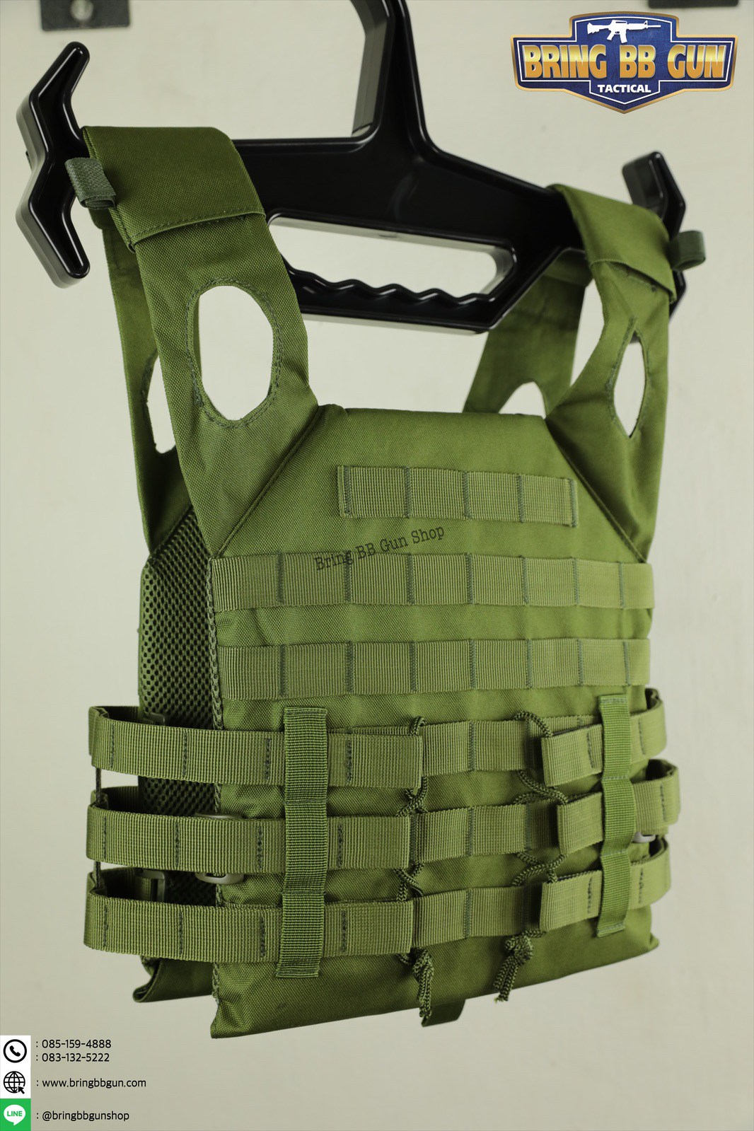 เสื้อเวส รุ่น JPC สายผ้า เนื้อผ้า600D