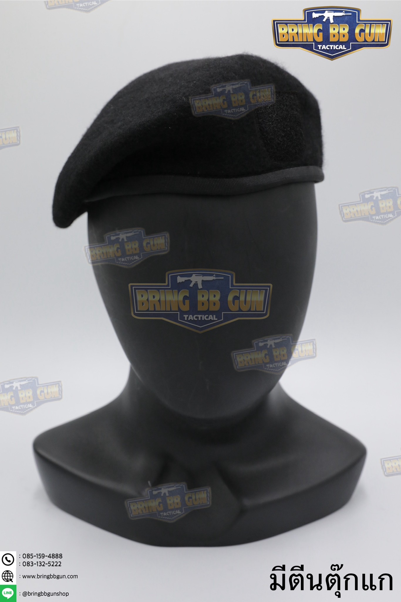 หมวกเบเร่ต์ ยี่ห้อ TOP ขอบผ้า