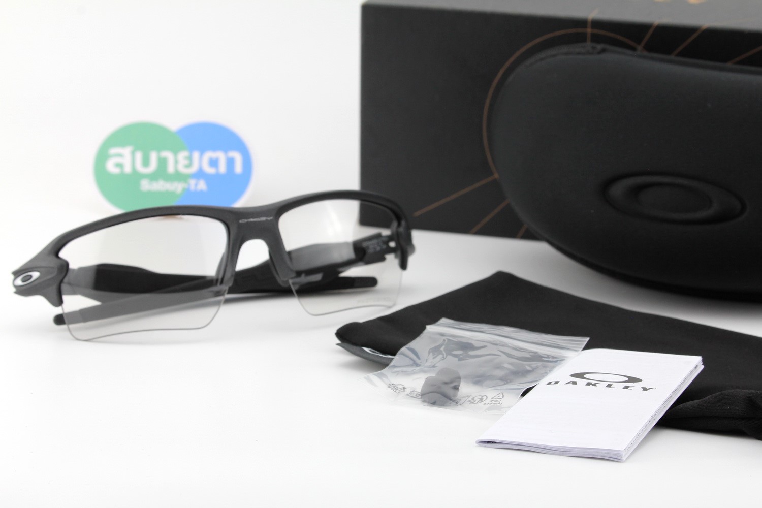 Oakley FLAK 2.0 XXL Steel / Clear Photochromic 50% Black SKU#OO9488-07