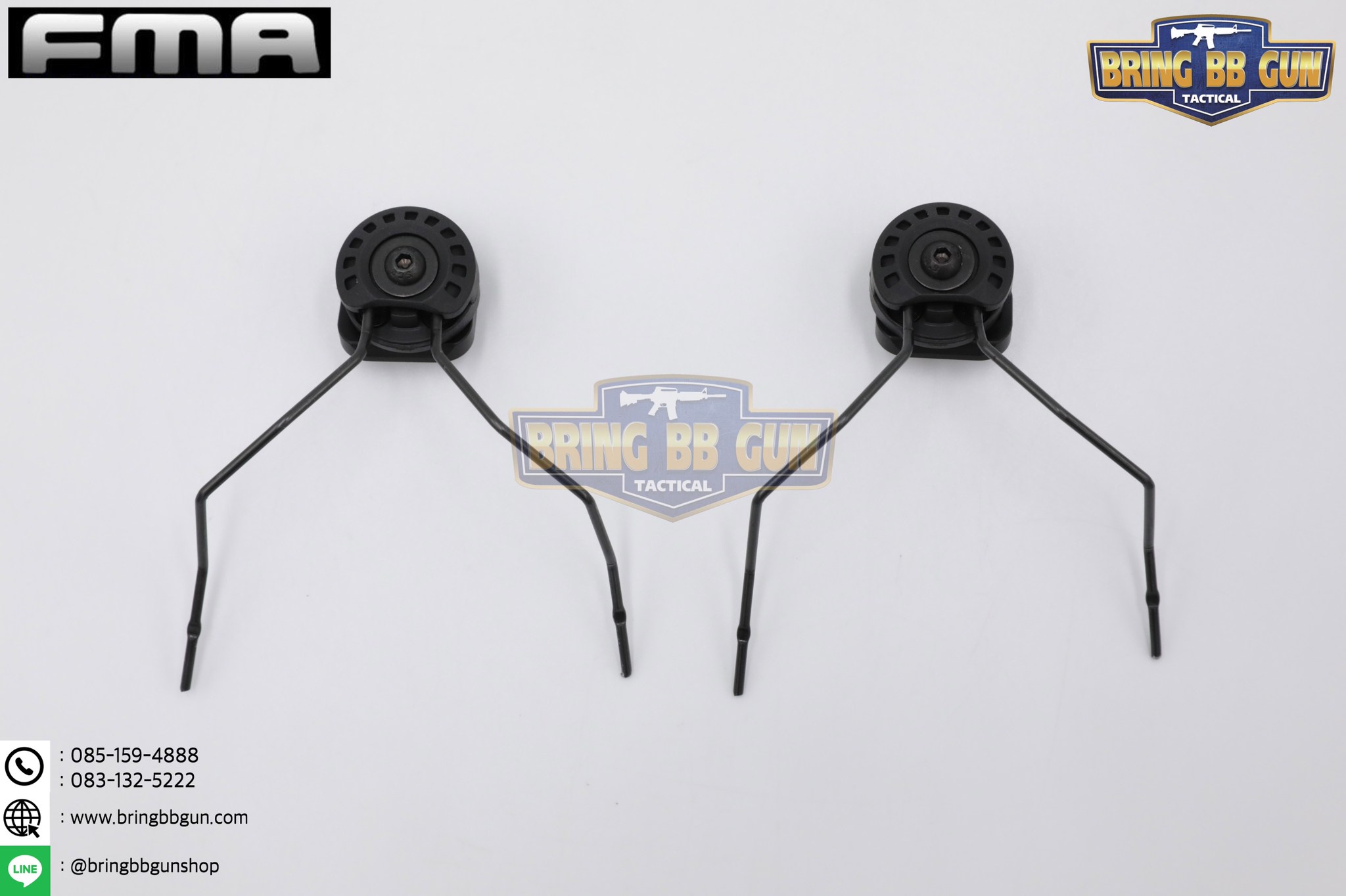 ขาจับหูฟังติดหมวกฟาส Unity Modular Attach Kit ยี่ห้อ FMA (FMA FARA OTH Headset) (อแดปเตอร์ขาจับหูฟังใส่รางข้างหมวกฟาส)