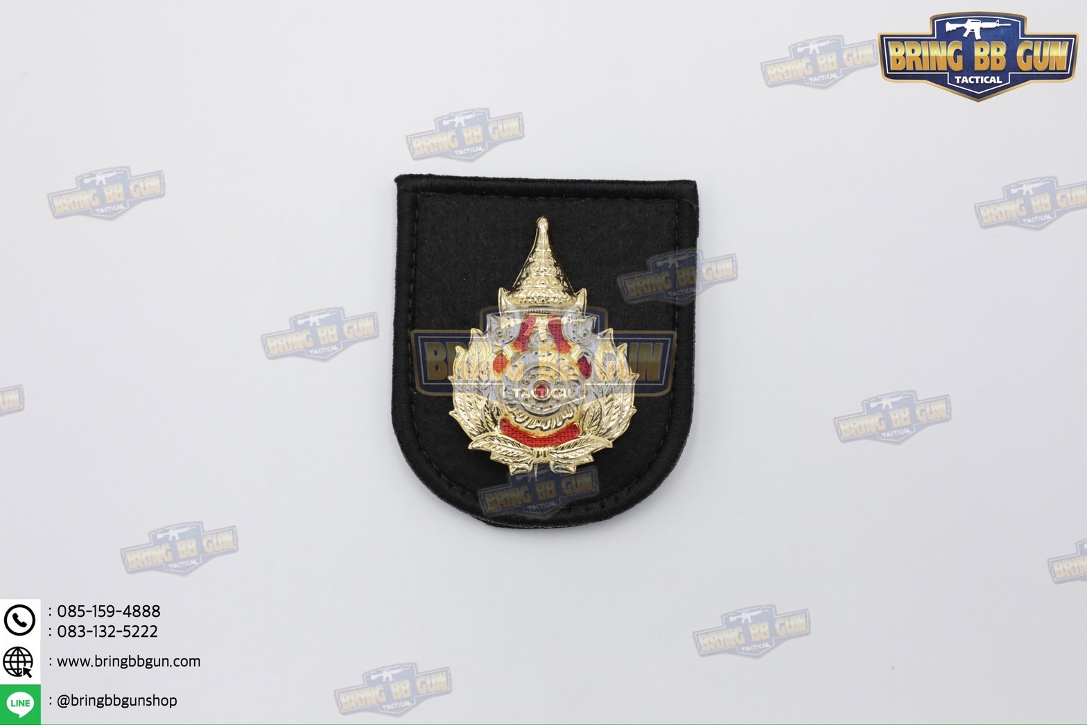 หน้าหมวกเบเร่ต์ ตีนตุ๊กแก