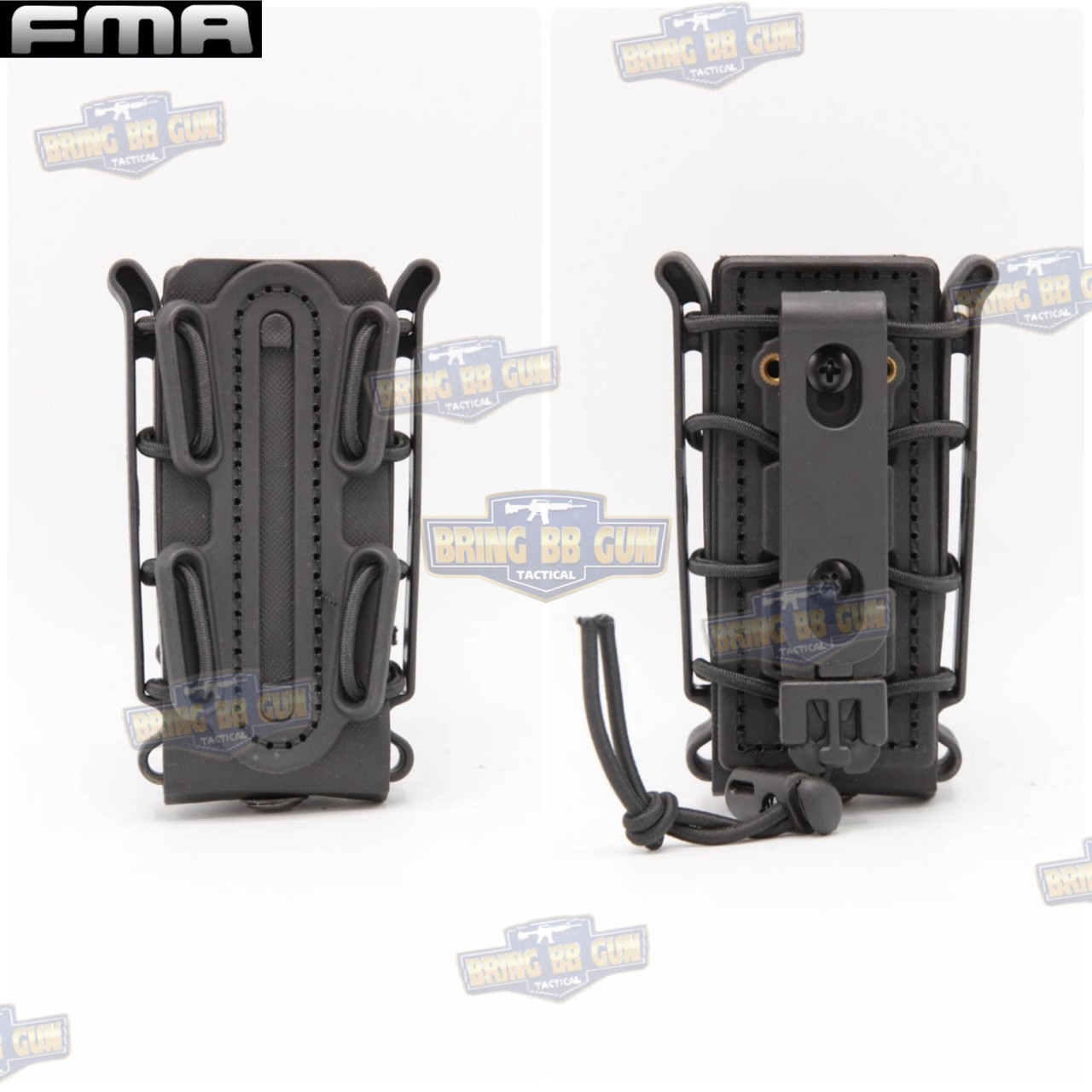 เพ้าเเม็กกาซีน Scorpion Soft Shell 9mm.&.45cal ยี่ห้อ FMA (ซองแม็กกาซีนปืนสั้น Scorpion Soft Shell) Scorpion Shape Soft Shell Magazine Pouch (9mm.&.45cal)