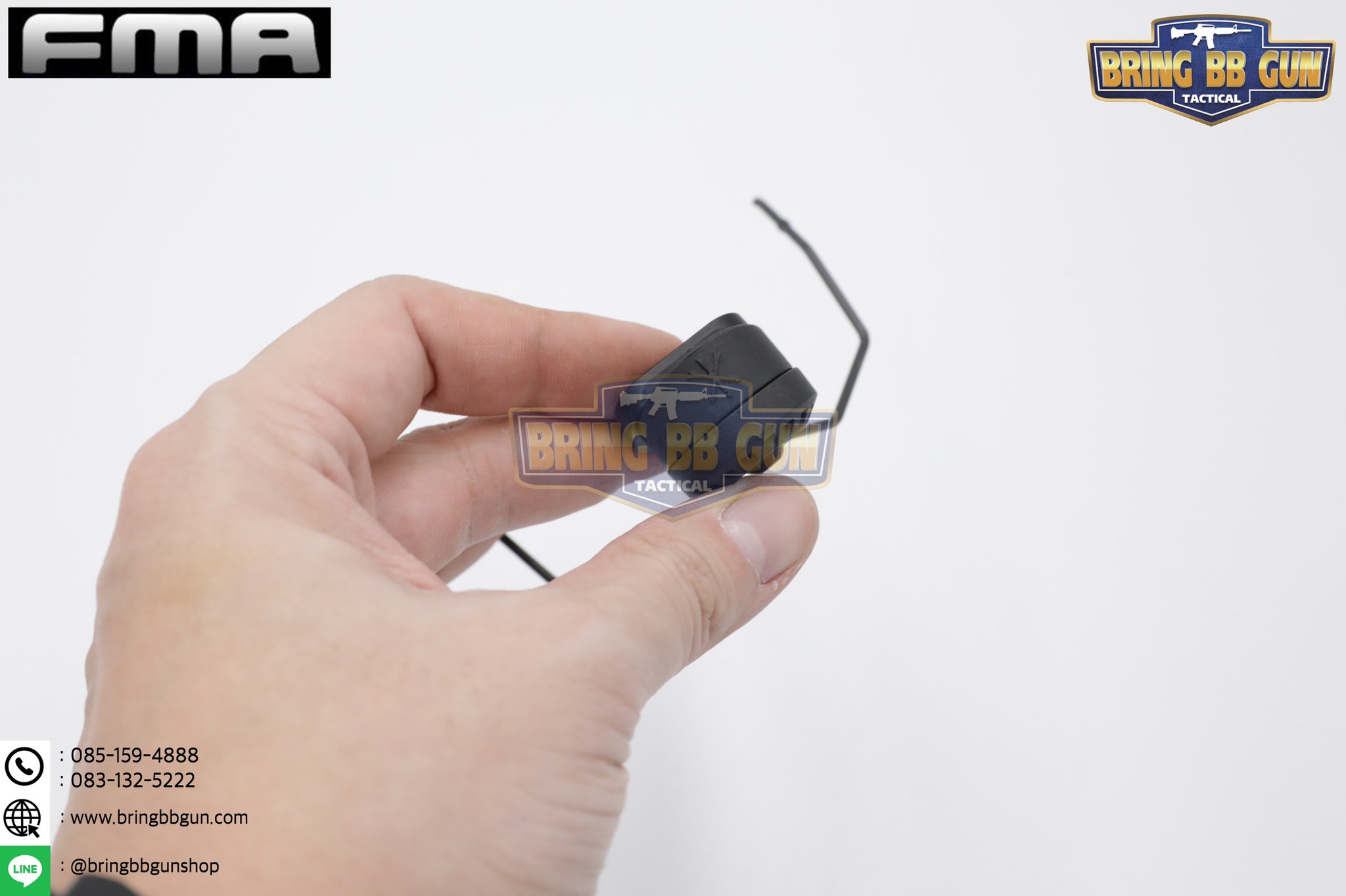 ขาจับหูฟังติดหมวกฟาส Unity Modular Attach Kit ยี่ห้อ FMA (FMA FARA OTH Headset) (อแดปเตอร์ขาจับหูฟังใส่รางข้างหมวกฟาส)