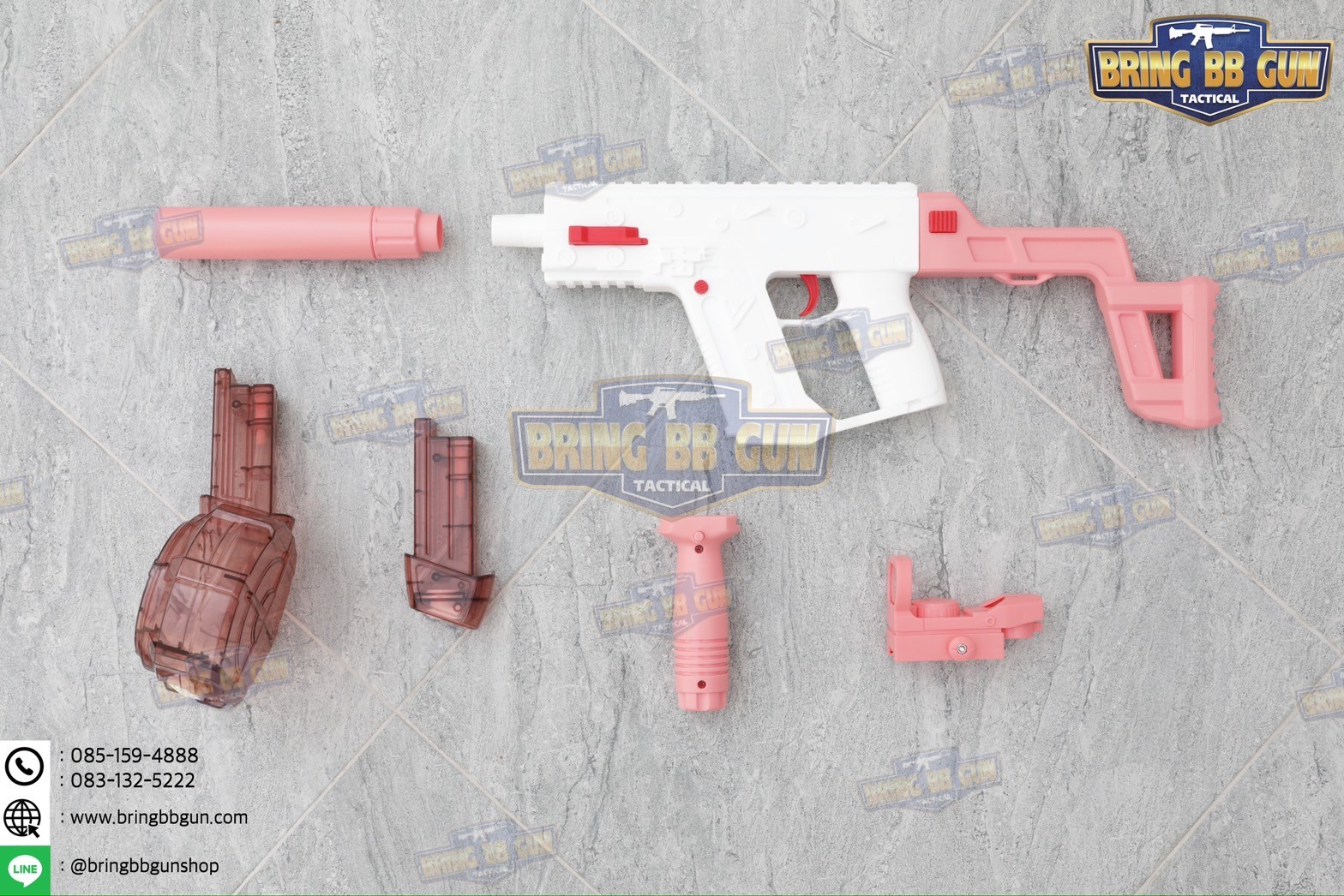 ปืนฉีดน้ำไฟฟ้า รุ่น Kriss Vector (ปืนฉีดน้ำของเล่น) (ปืนฉีดน้ำอัตโนมัติ) (ยิงได้ต่อเนื่อง)