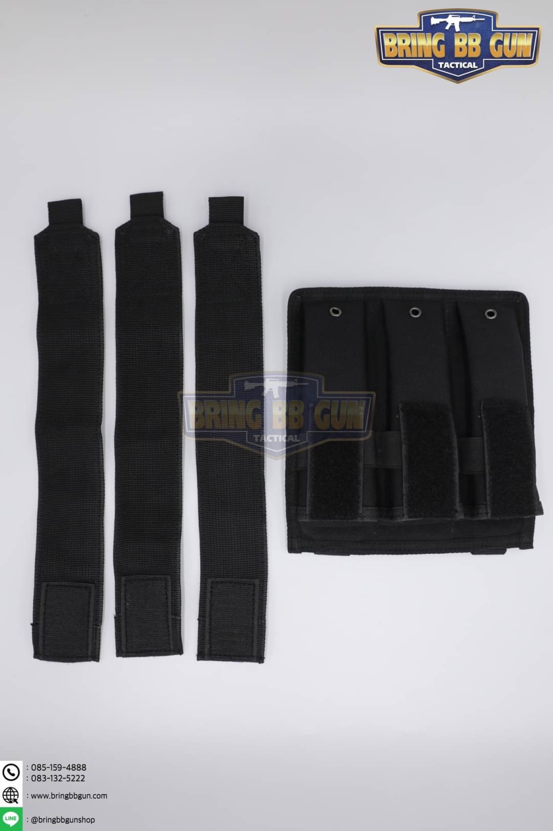 เพ้าแม็กกาซีนรัดต้นขา-ติดเวส MP5/Kriss Vector