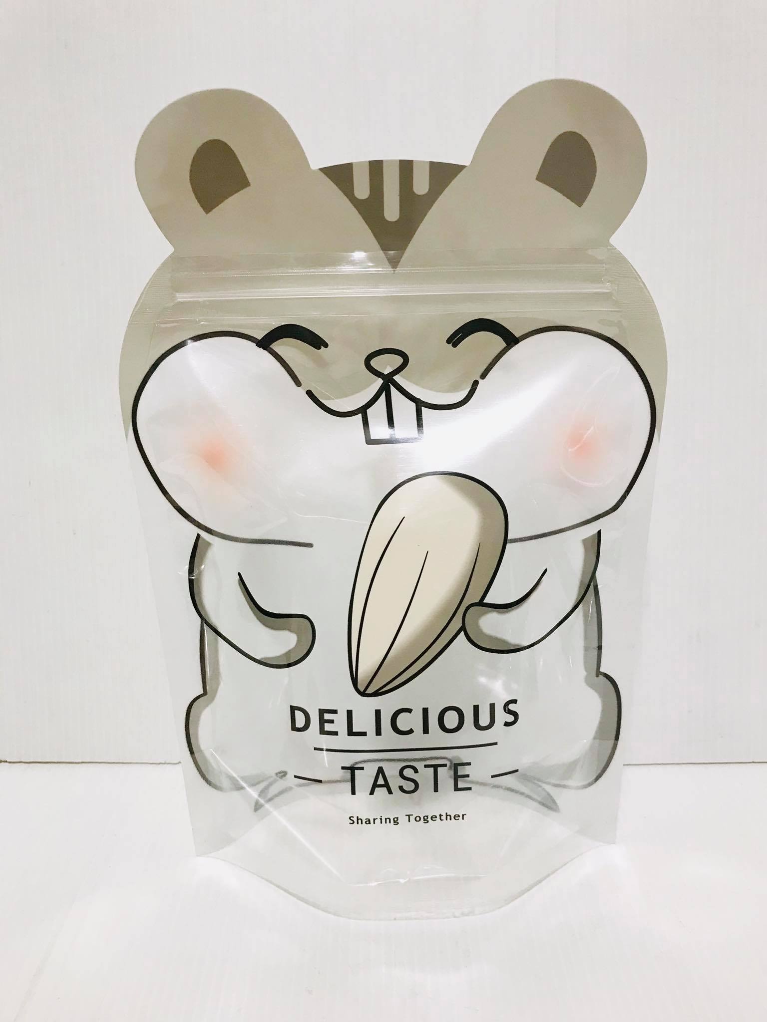 ถุงซิปก้นตั้งลายสัตว์น้อยน่ารัก