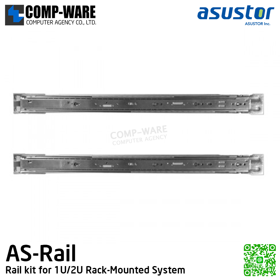 Asustor Rack Mount Models (AS-Rail) Rail Kit