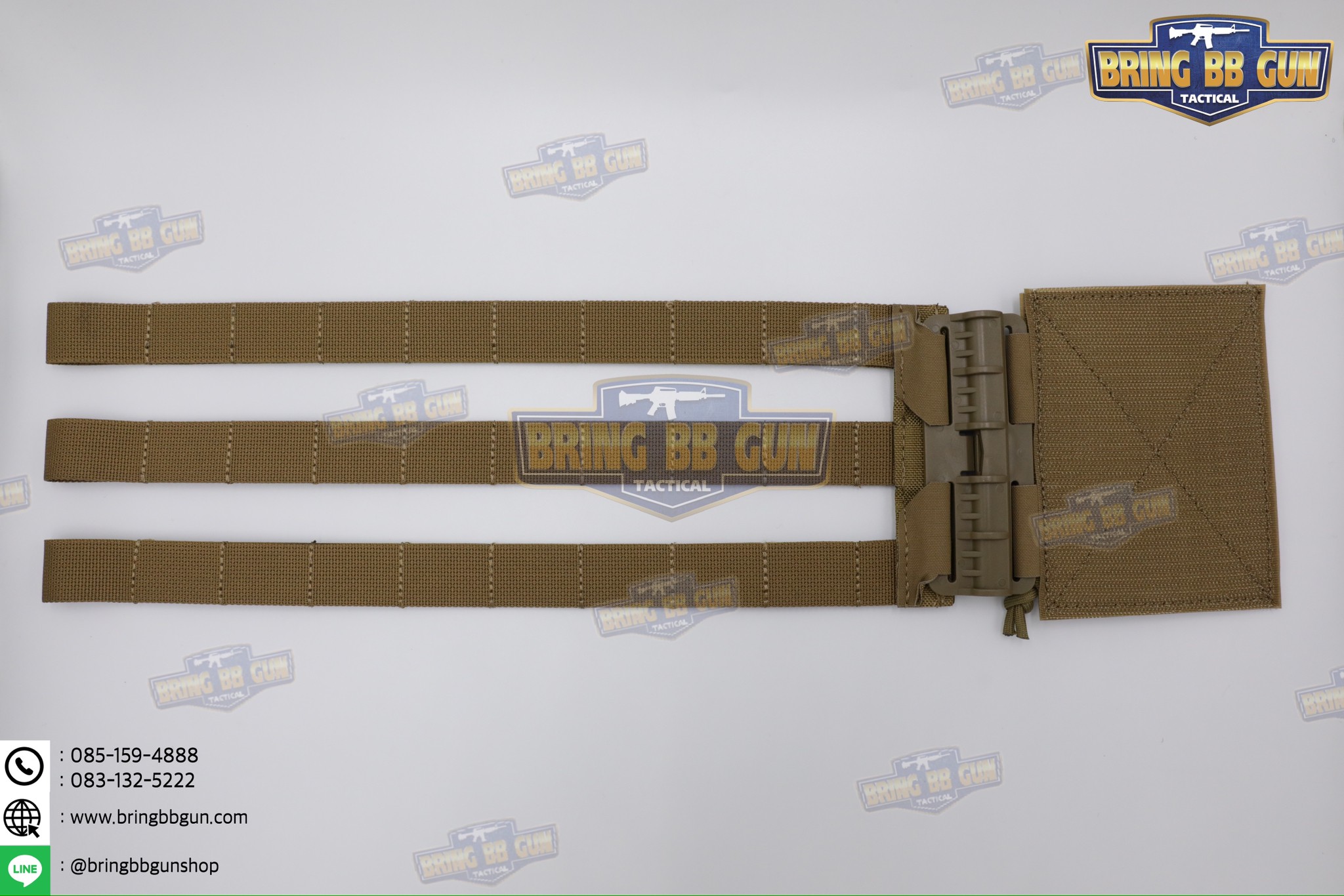 ชุดเซ็ตปลดเสื้อเกราะไว ชุดสายโอบ-ปลดไว (Vest single point quick release Mesh Cummerbund) (Quick Release Cummerbund Set)