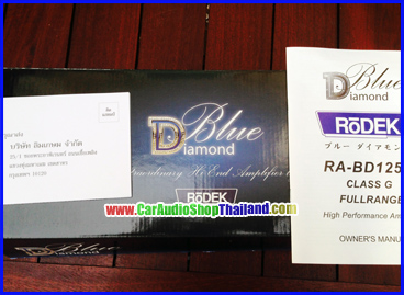 แอมป์ 4 CH คุณภาพสูง RODEK BD 125.4