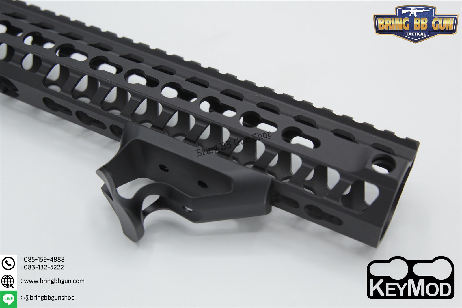 กริ๊ปมือหน้า Fortis (Front Grip Fortis) รุ่น สั้น ระบบราง Keymod