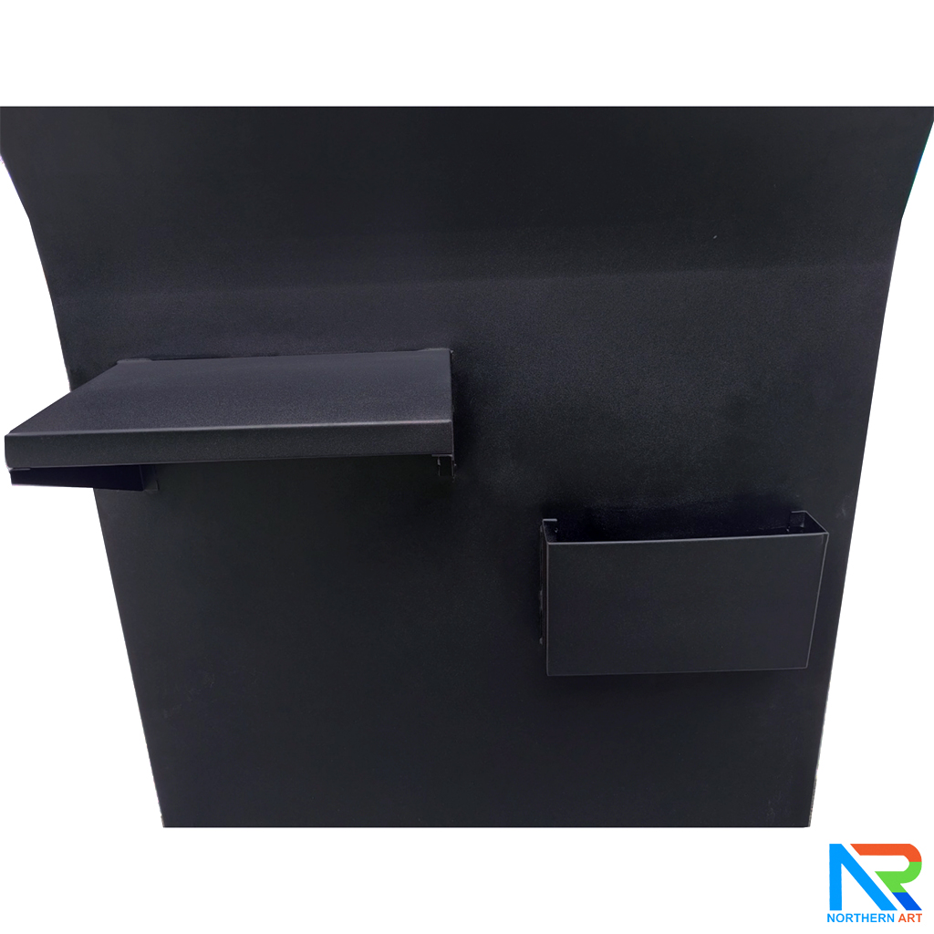 โพเดียมรปภ. เหล็กรุ่น GR-02 ขนาด (W) 85 x (L) 85 (H) 135 ซม. แข็งแรง ทนทาน ( สั่งผลิตสีที่ต้องการได้ )