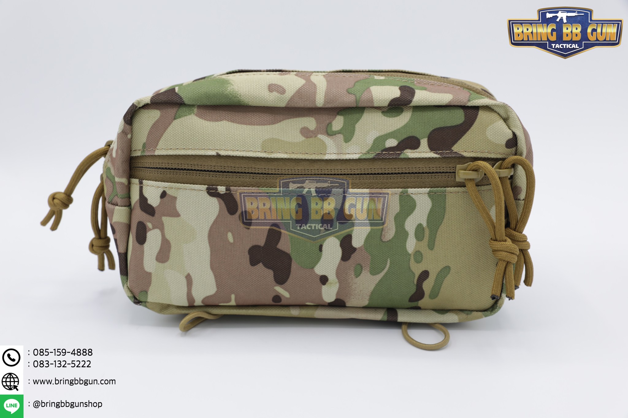 กระเป๋าจิงโจ้ติดเสื้อเวส ทรงสีเหลี่ยม (Drop Pouch) (Lower Accessories Pouch)