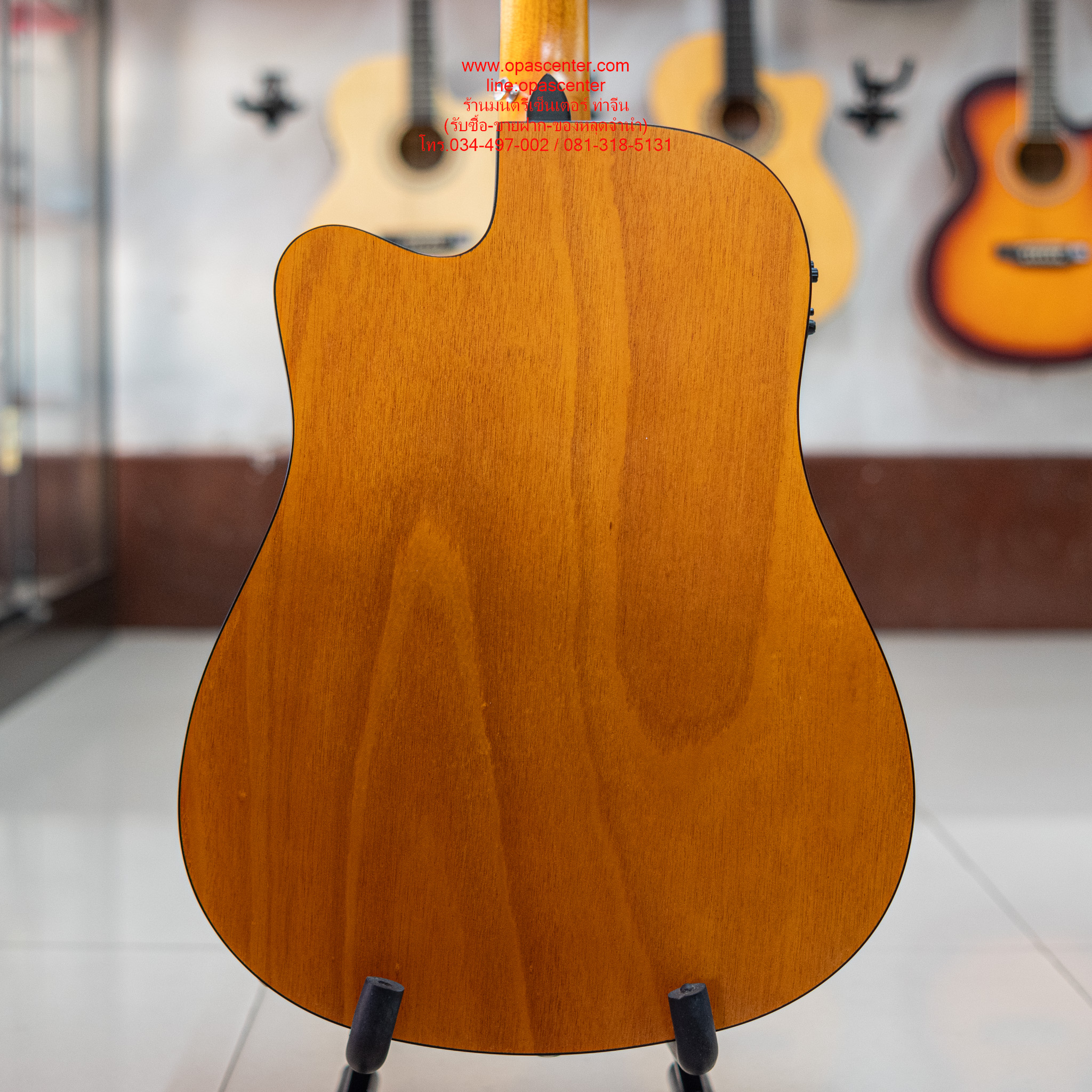 กีต้าร์โปร่งเว้าไฟฟ้า Mantic GT-1DCE/SB 41นิ้ว สีซันเบิร์ส ไม้แองเกิลแมนสปรูซ/เชอร์รี่วู้ด มีเครื่องตั้งสายในตัว ของใหม่