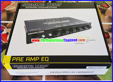 ปรีแอมป์ GROUND ZERO GZEQ4.7X (เสียงดีมาก)
