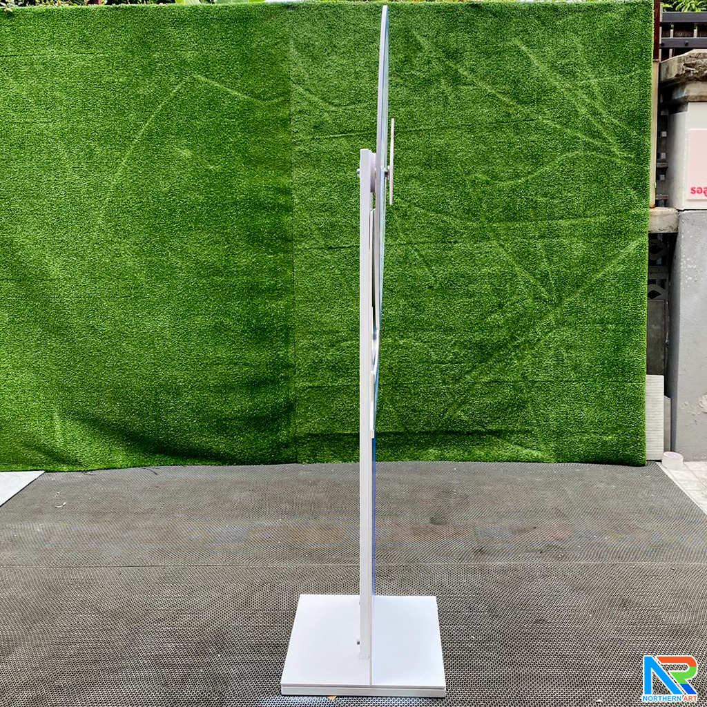 เช่าเกมส์วงล้อตั้งพื้น รุ่นเหล็ก ขนาดวงล้อ 80 ซม. ถอดประกอบได้