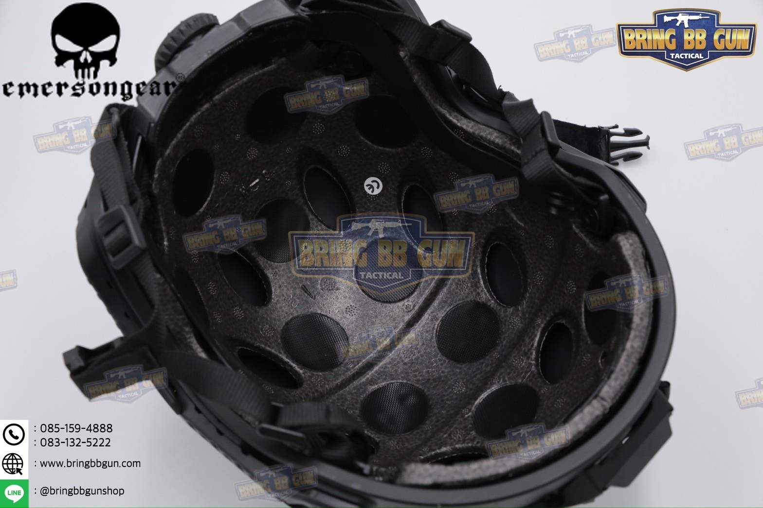 หมวก FAST SF SUPER HIGH CUT ยี่ห้อ Emerson (Emersongear Fast SF Super High Cut Tactical Helmet) (Ultra High Cut) (Super High Cut) (Tactical Helmet) (OPS-C)