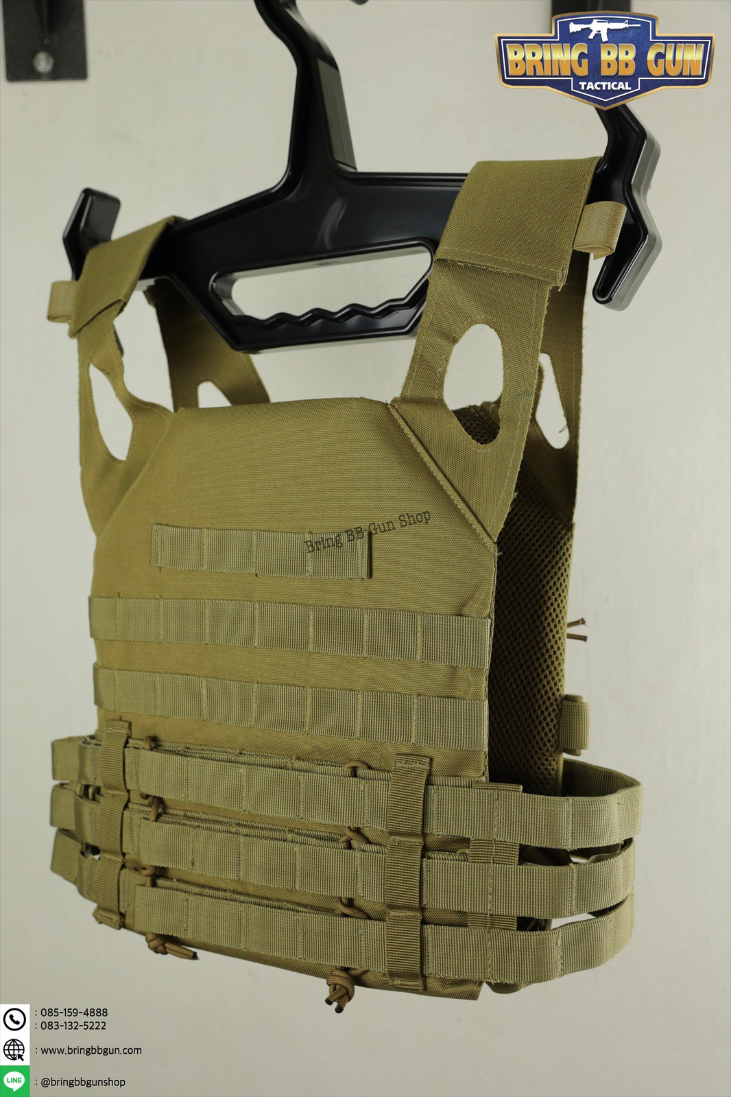 เสื้อเวส รุ่น JPC สายผ้า เนื้อผ้า600D