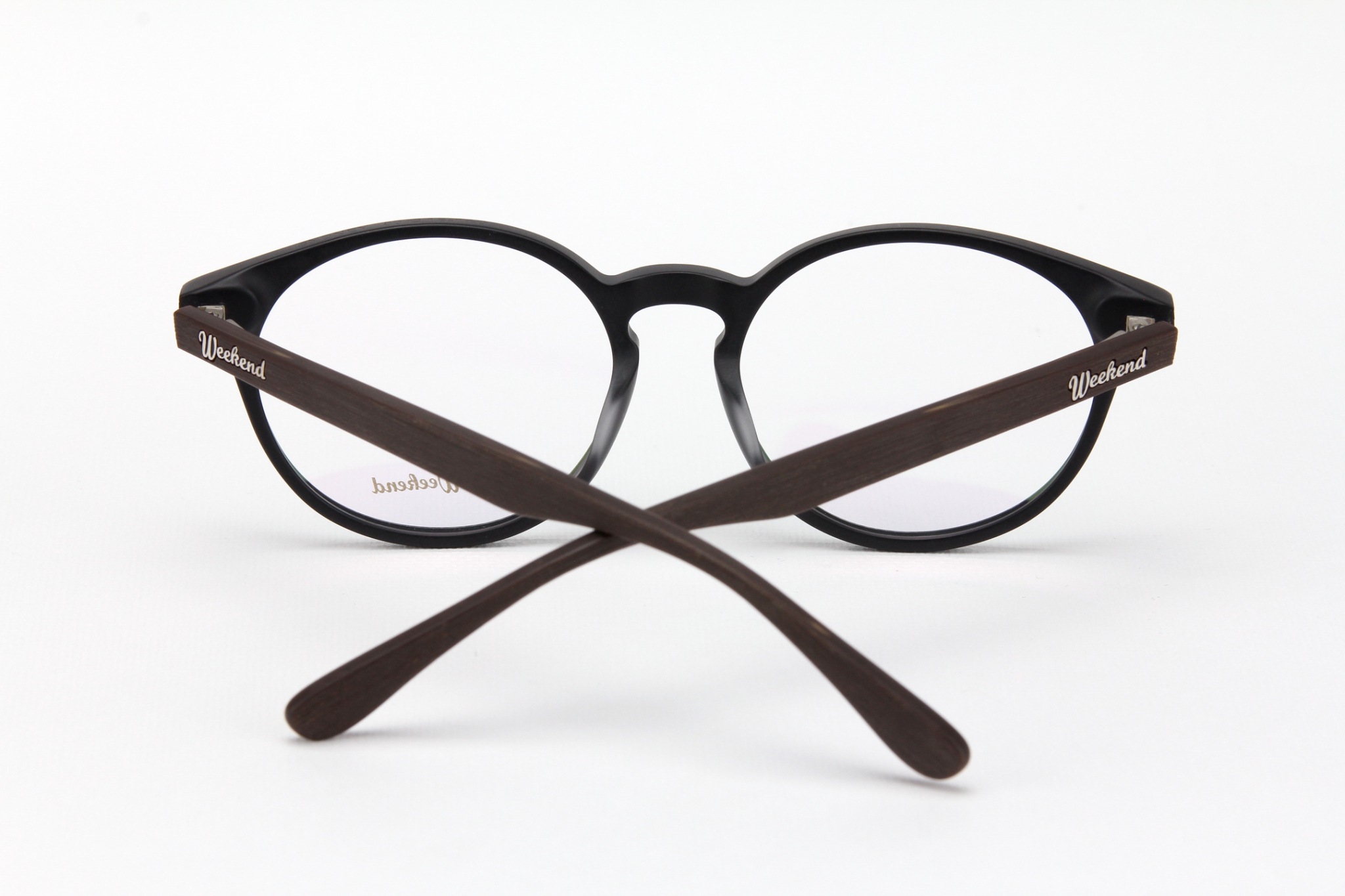 กรอบแว่นสายตาพร้อมคลิปกันแดด Weekend Sydney Black