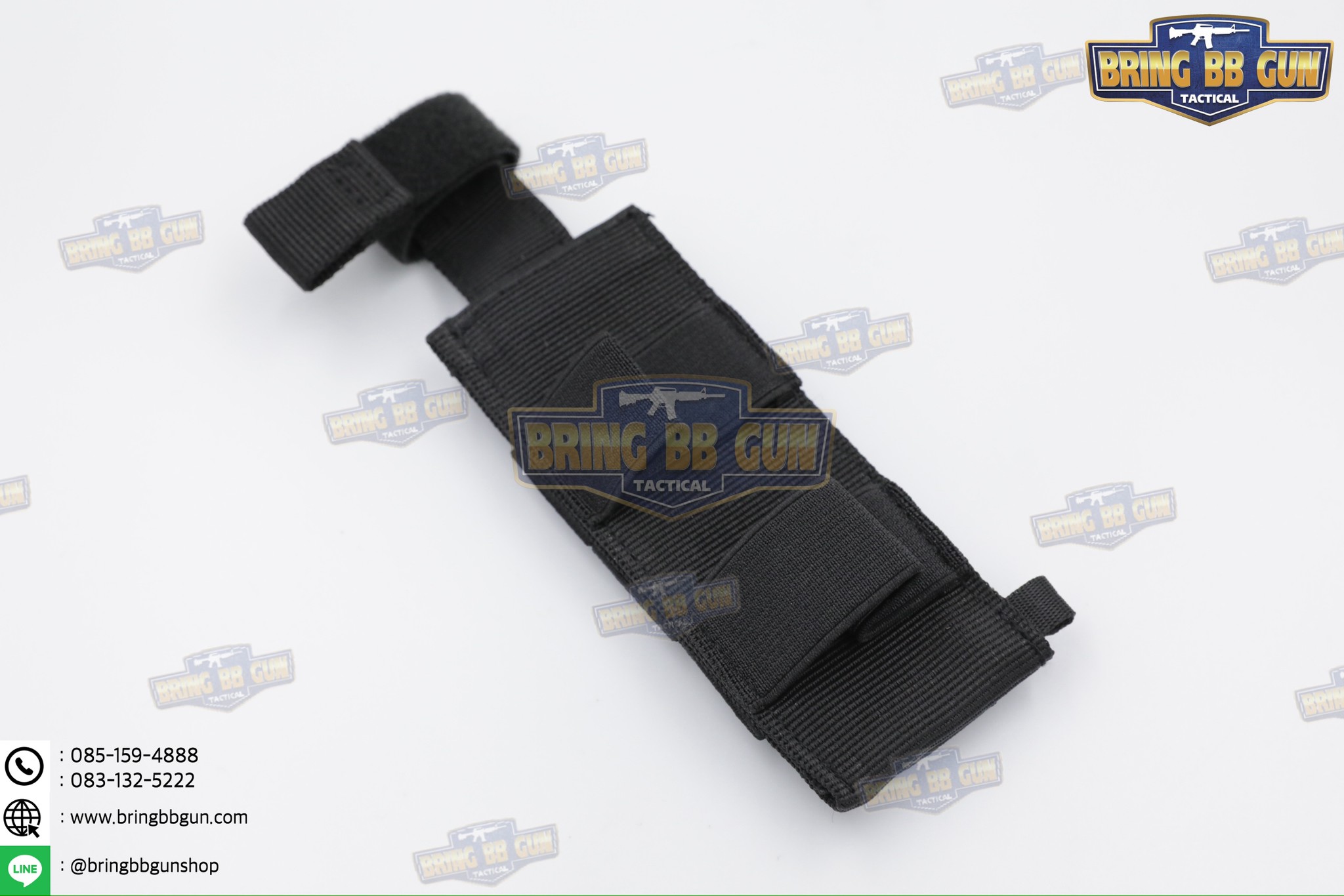 เพ้าผ้าใส่สายห้ามเลือด และ กรรไกรสนาม แบบเปลือย (ซองผ้าใส่ทูนิเก้+กรรไกรสนาม)