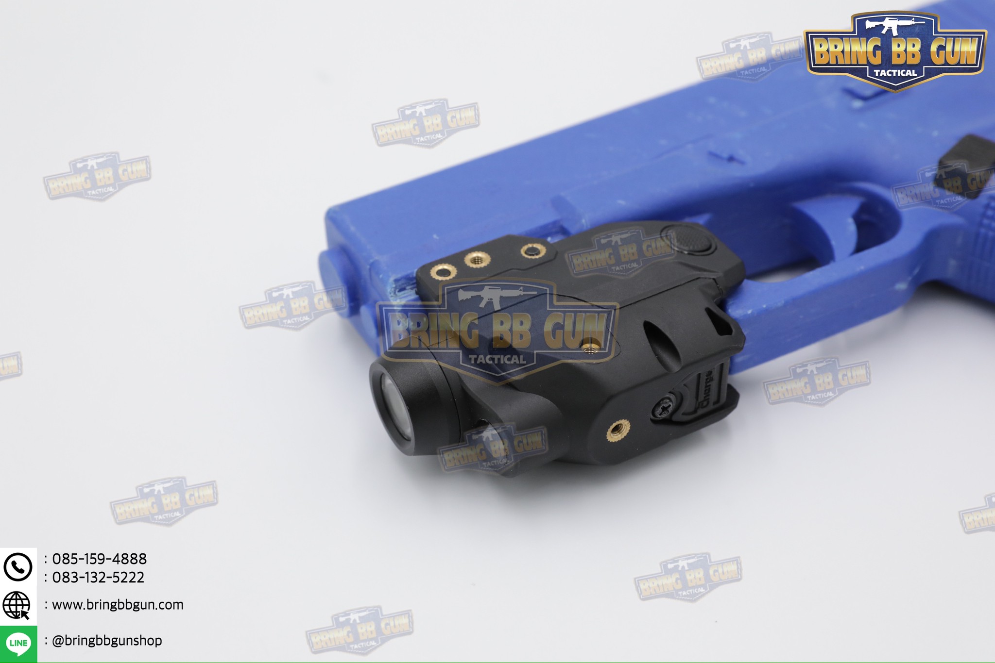 ไฟฉายและเลเซอร์ ติดปืน รุ่น B106 หัวชาร์จไฟ USB Type-C