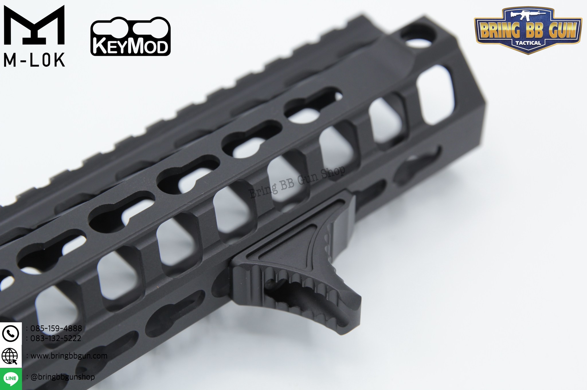 กริ๊ปมือหน้า Bi-Directional Hand Stop (ใช้ได้กับชุดหน้าระบบราง M-Lok และ Keymod)