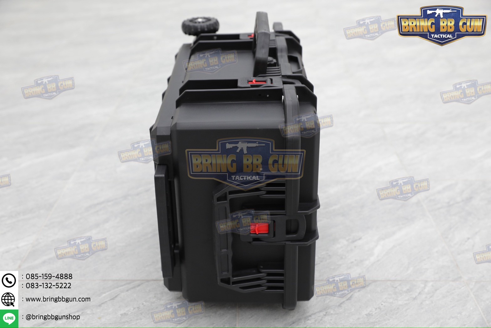 กล่องปืนสั้นแบบมีล้อลาก Plasma Case รุ่น P05 (SW1022C-R) (เคสกันกระแทรกแบบมีล้อลาก Plasma) (กล่องกันกระแทก)