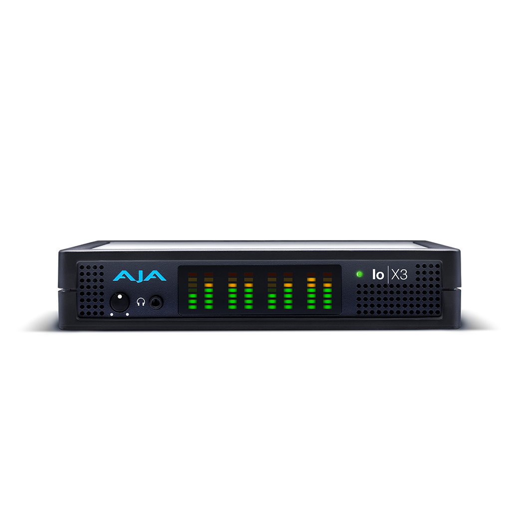 จำหน่าย AJA Io X3 แบบ 4 ชาแนล รองรับ 2K/HD/SD อินเตอร์เฟส ธันเดอร์โบลท์ 3